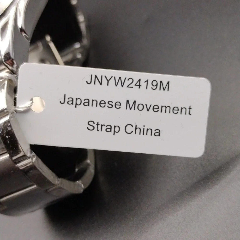 NWT Jones New York Silver Black Casual Preppy Elegant Formal Metallic Watch